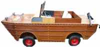 Toymakers DUCKW wooden amphibeous car