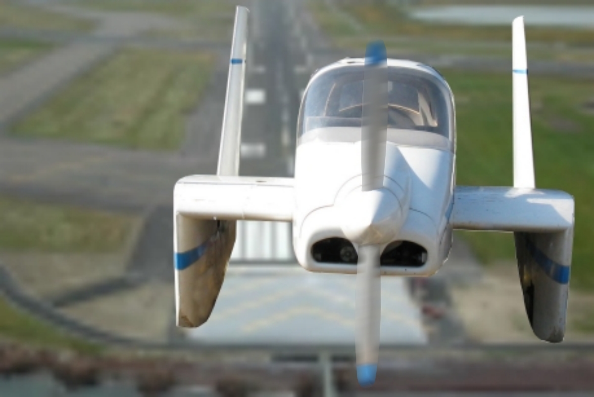 Wernicke AirCar runway takeoff